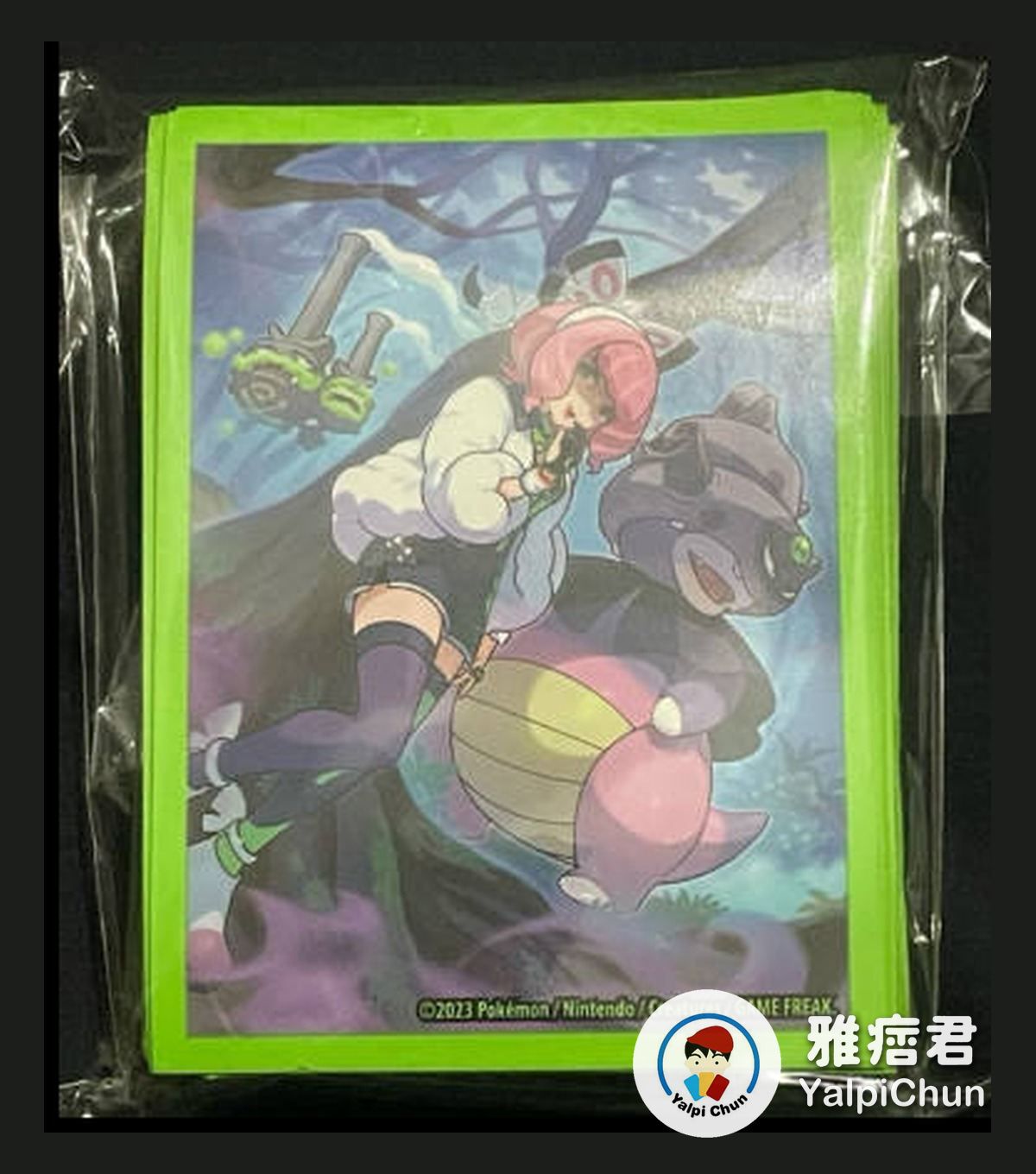 雅痞君 - 【雅痞君】寶可夢 克拉拉與伽勒爾呆呆王 卡套 牌套 Pokemon PTCG