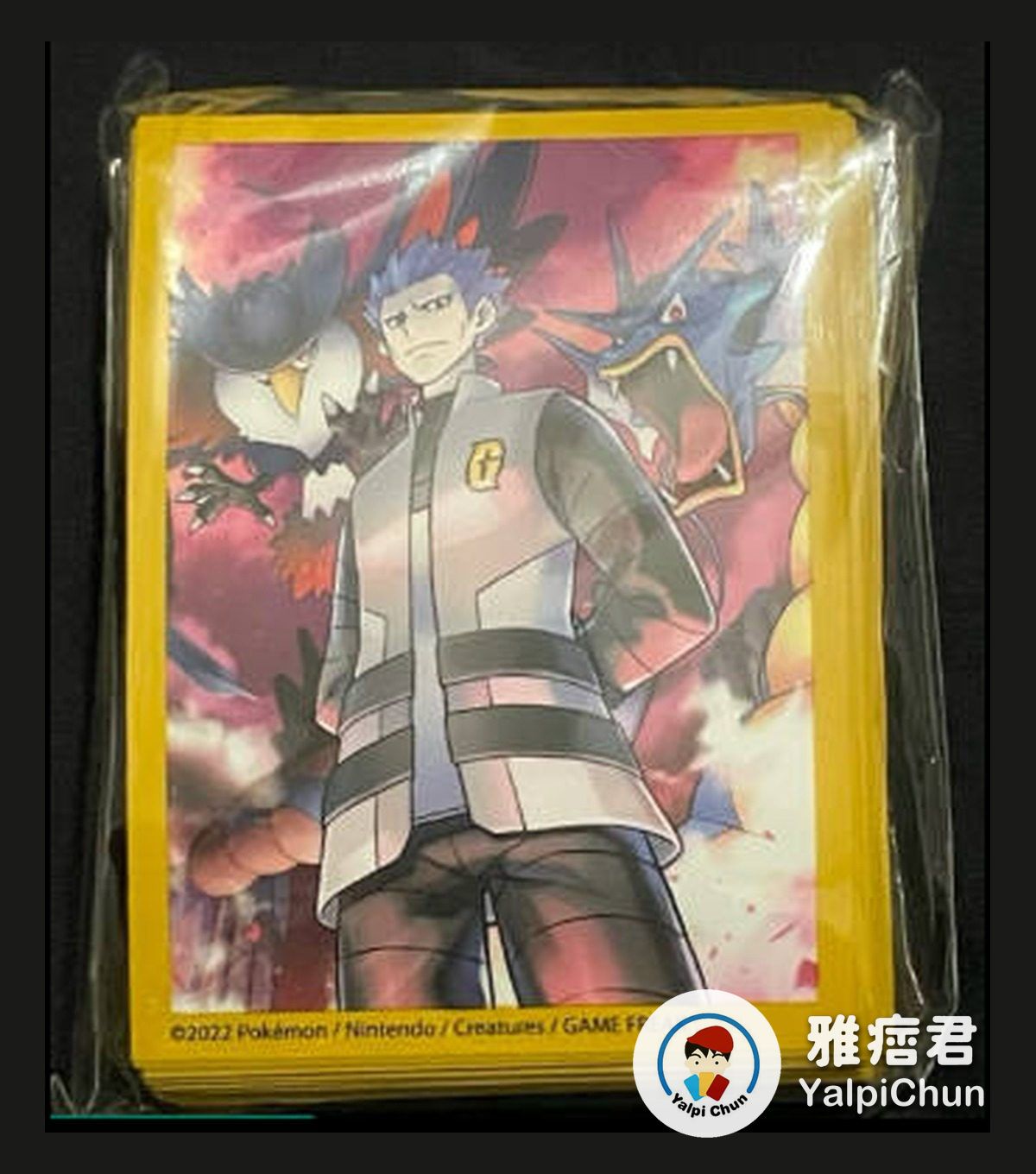 雅痞君 - 【雅痞君】寶可夢 赤日老大 卡套 牌套 Pokemon PTCG