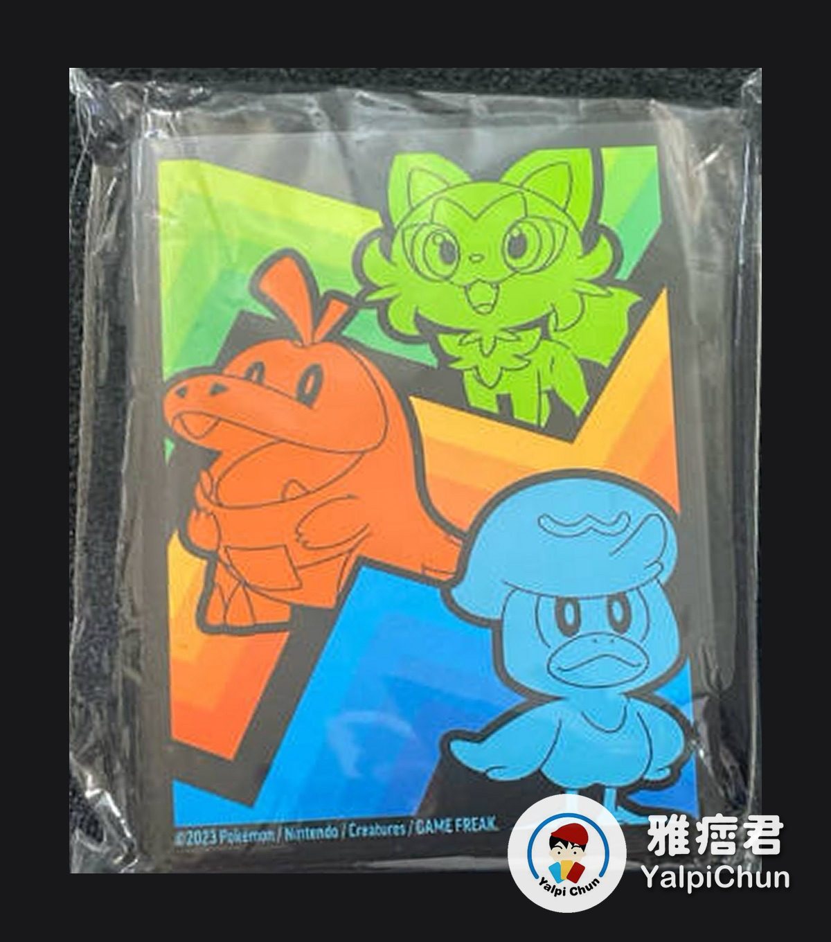 雅痞君 - 【雅痞君】寶可夢 帕底亞御三家 卡套 牌套 Pokemon PTCG
