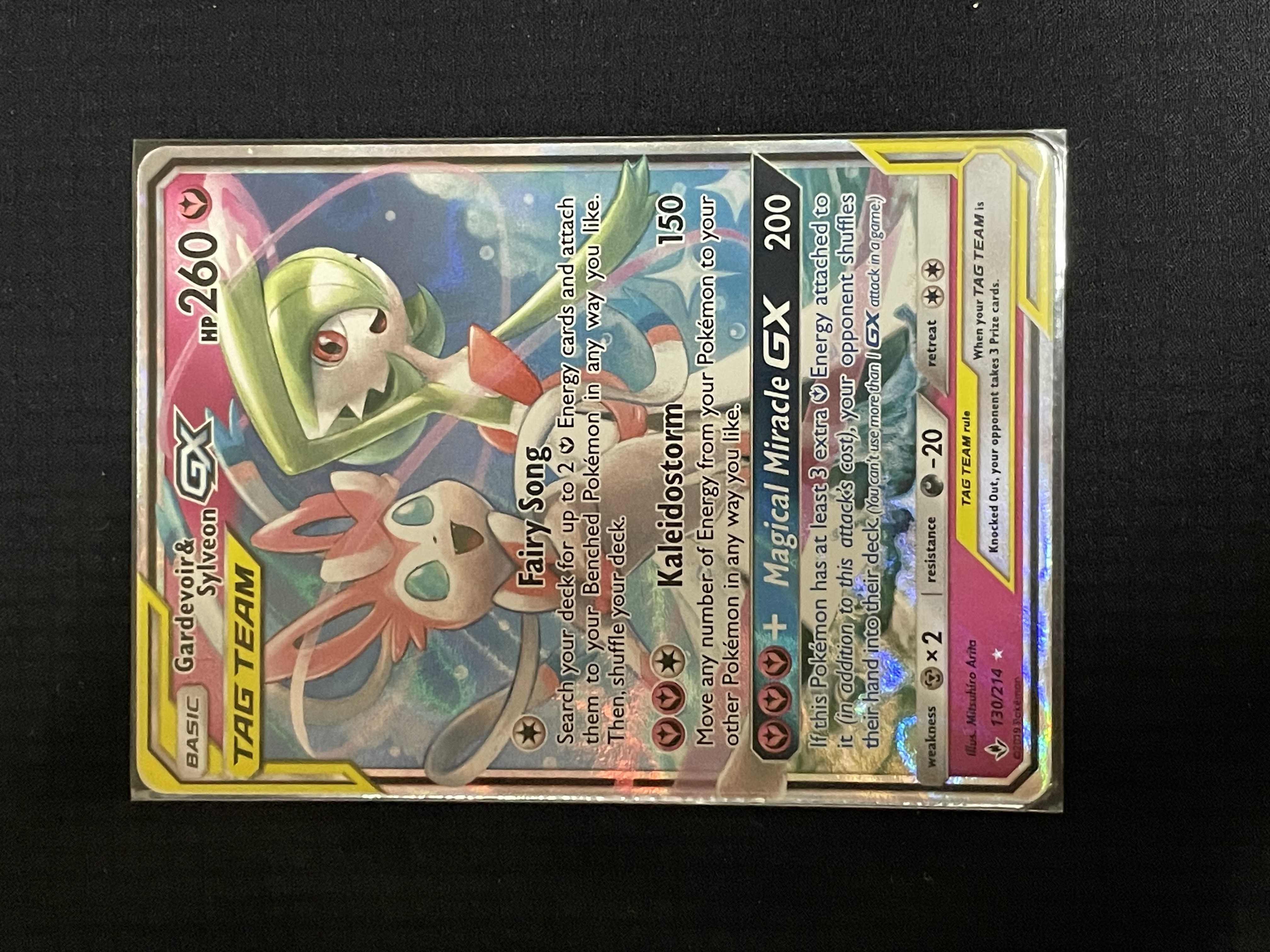 雅痞君 - 【雅痞君】寶可夢 SM Unbroken Bonds 沙奈朵&仙子伊布GX 130/214 英文版 Pokemon PTCG