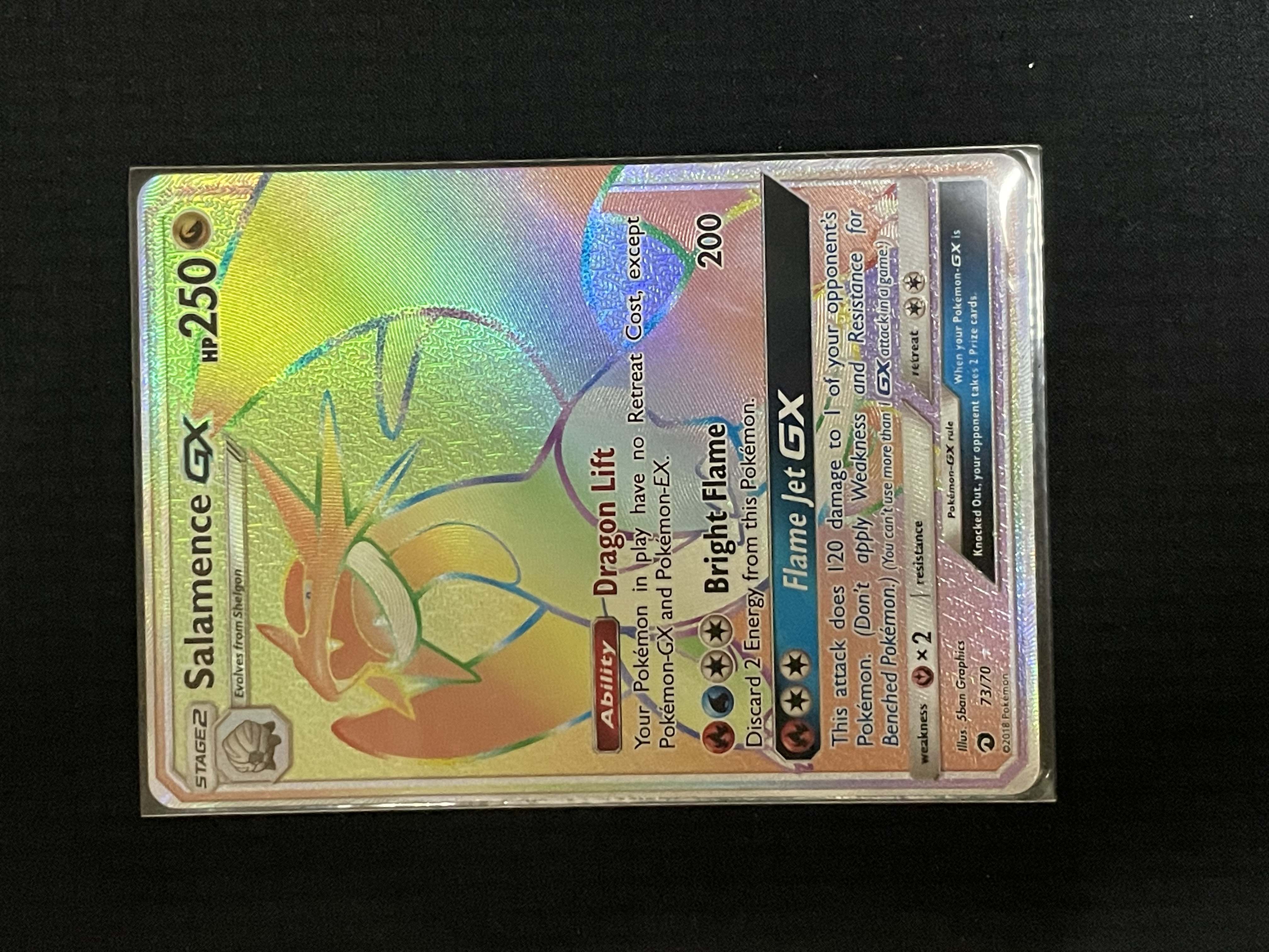 雅痞君 - 【雅痞君】寶可夢 SM Dragon Majesty 暴飛龍GX 73/70 英文版 Pokemon PTCG