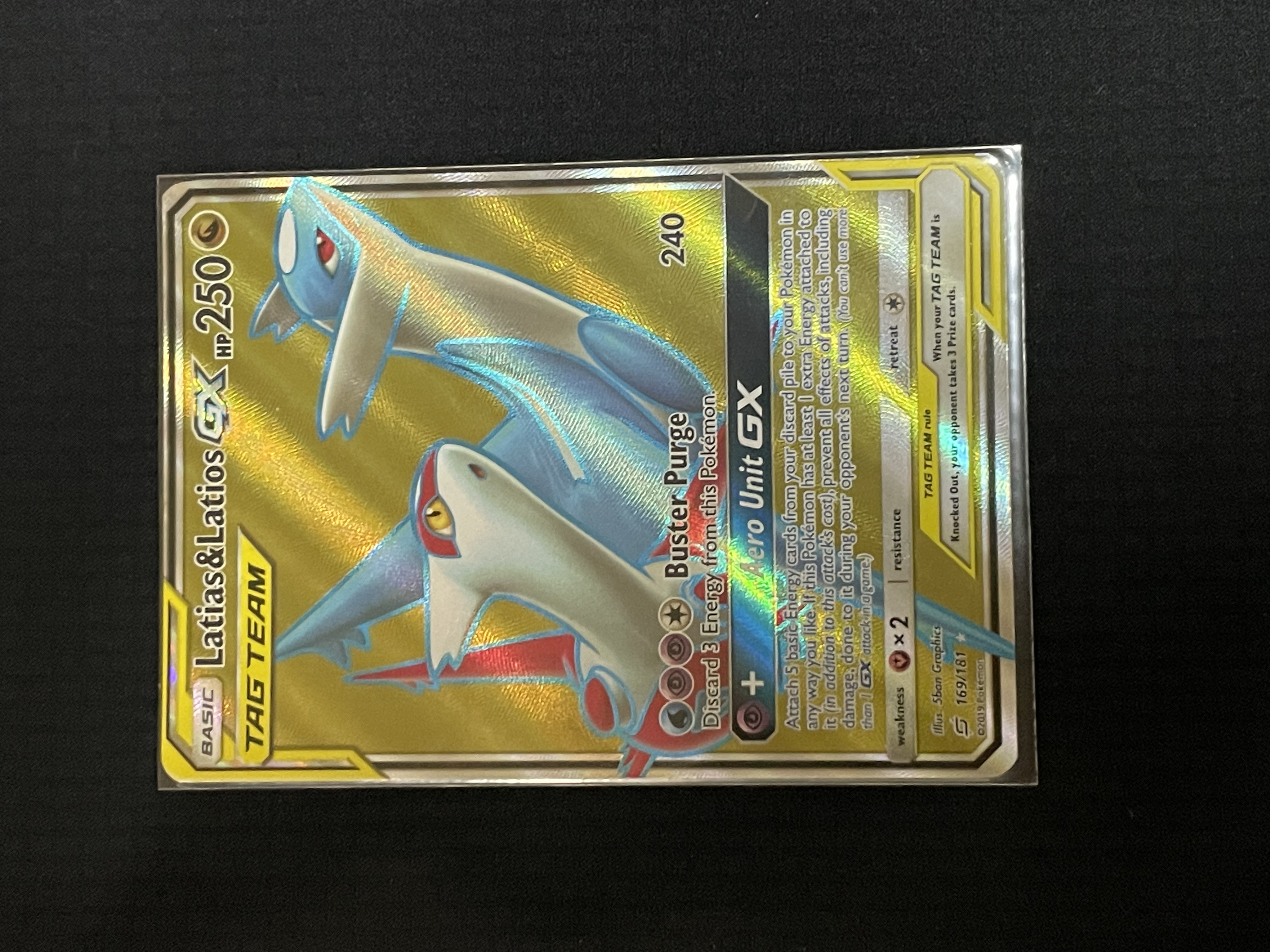 雅痞君 - 【雅痞君】寶可夢 SM Team Up 拉帝亞斯&拉帝歐斯GX 169/181 英文版 Pokemon PTCG