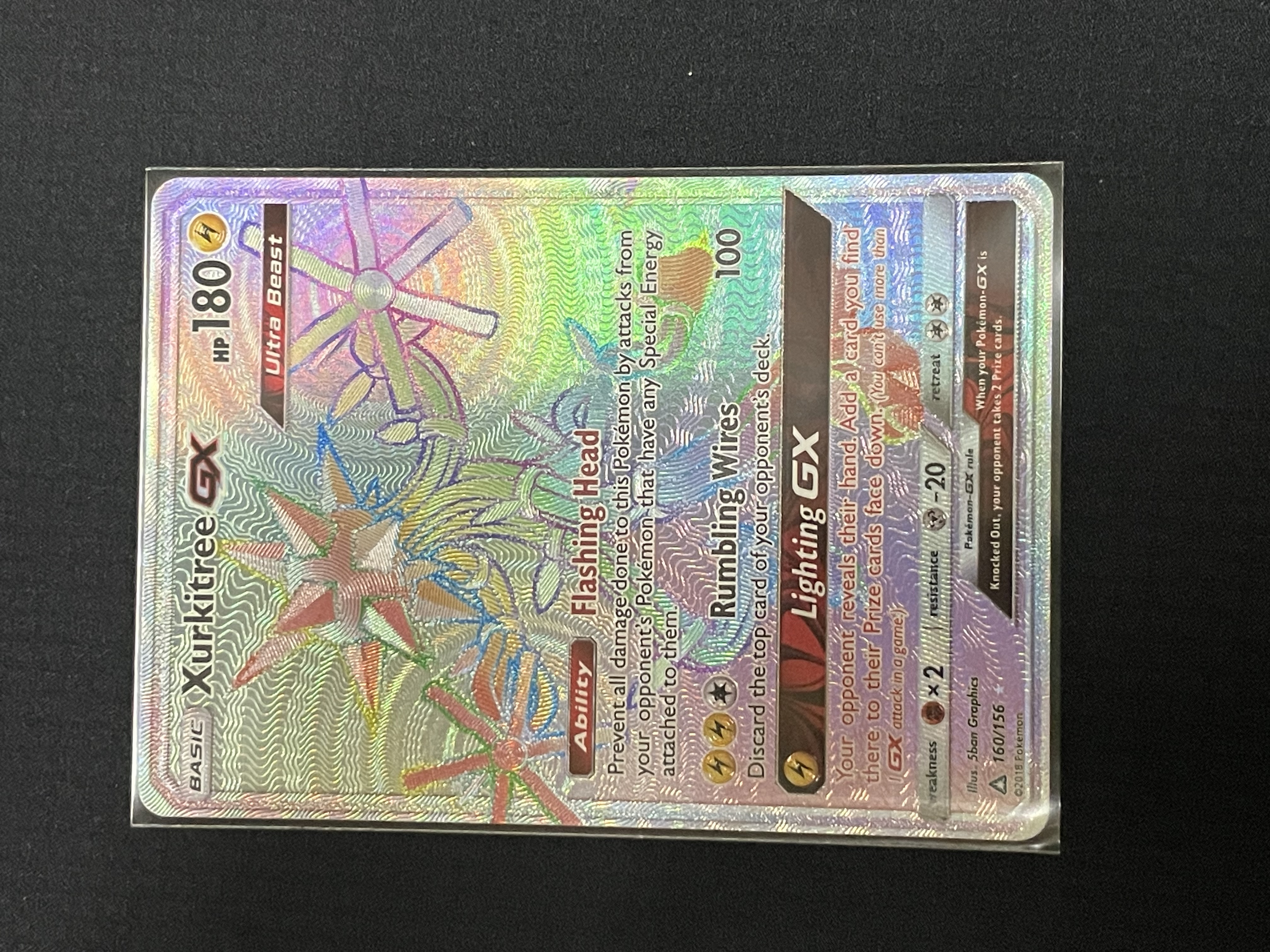 雅痞君 - 【雅痞君】寶可夢 SM Ultra Prism 電束木GX 160/156 英文版 Pokemon PTCG