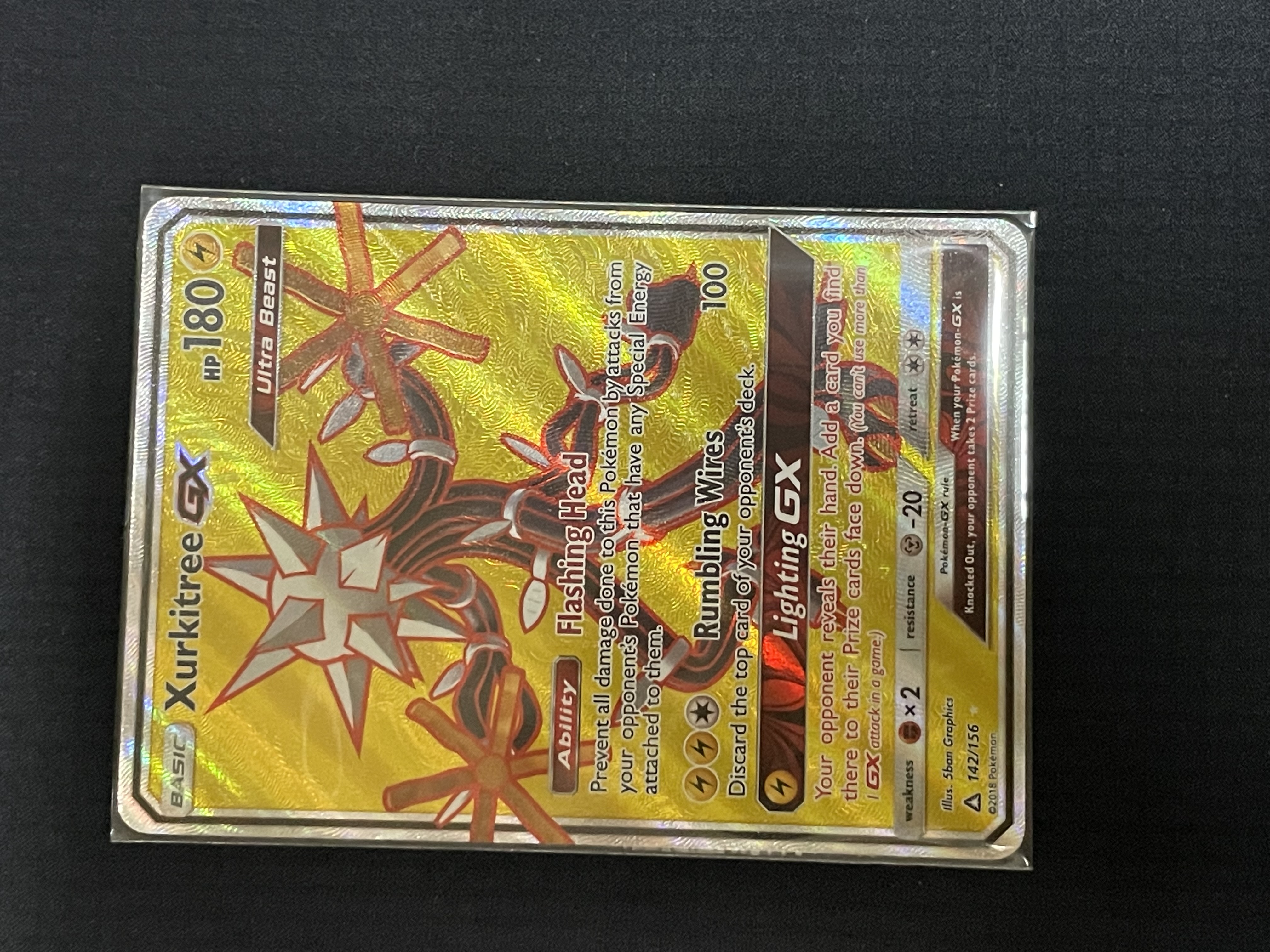 雅痞君 - 【雅痞君】寶可夢 SM Ultra Prism 電束木GX 142/156 英文版 Pokemon PTCG