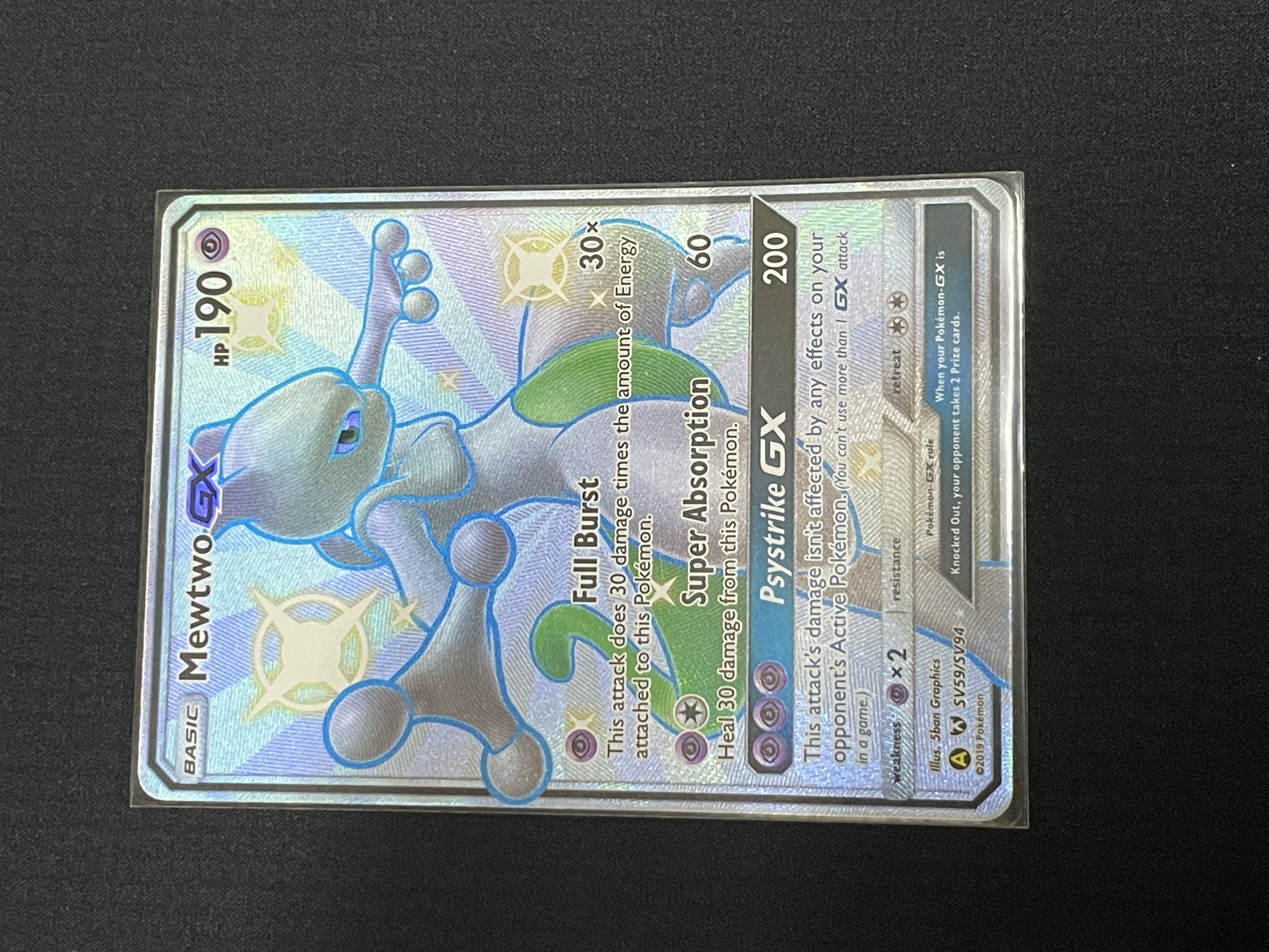 雅痞君 - 【雅痞君】寶可夢 Hidden Fates: Shiny Vault 超夢 GX SV59/SV94 英文版 Pokemon PTCG