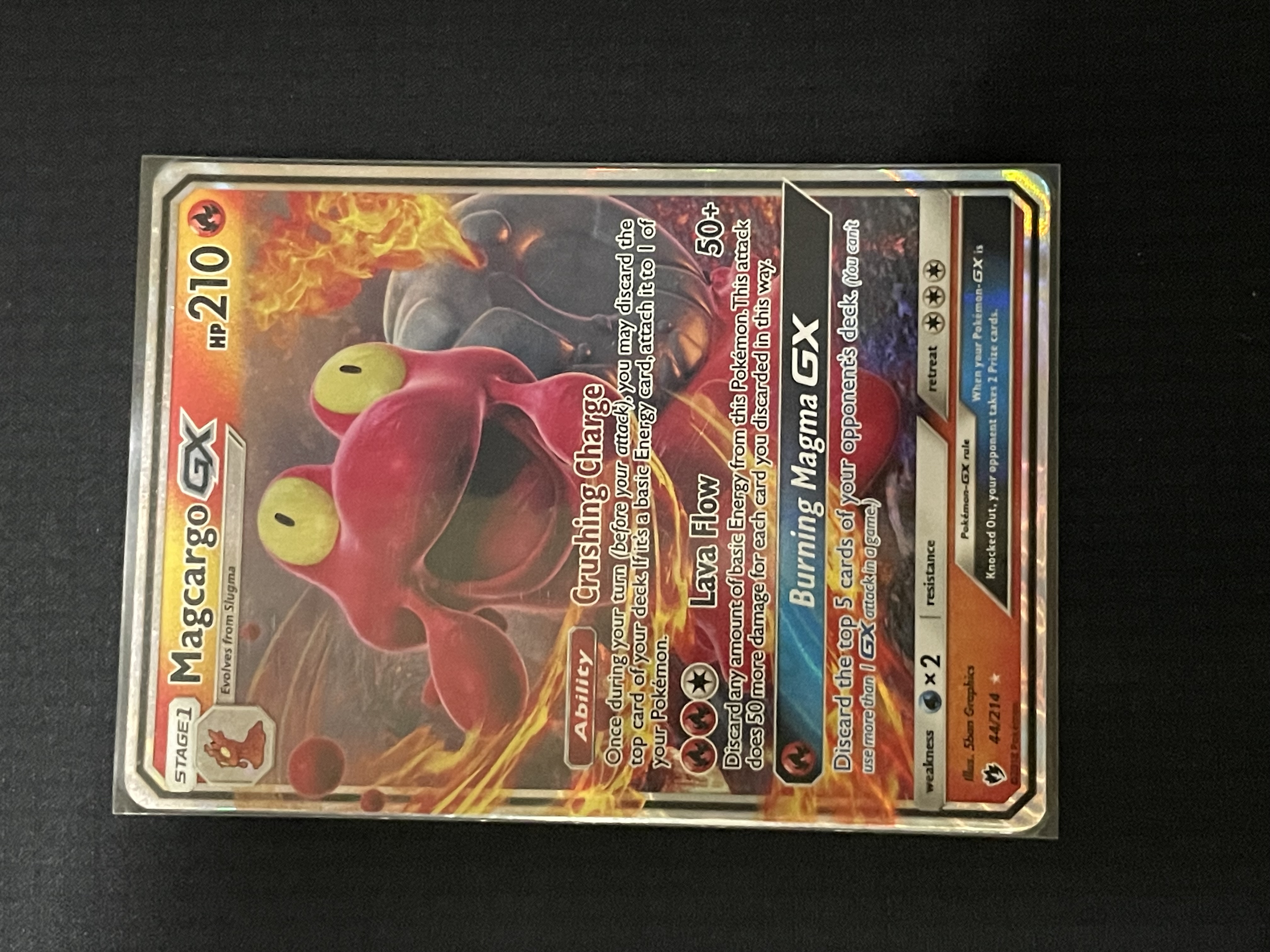 雅痞君 - 【雅痞君】寶可夢 SM Lost Thunder 熔岩蝸牛 GX 44/214 英文版 Pokemon PTCG