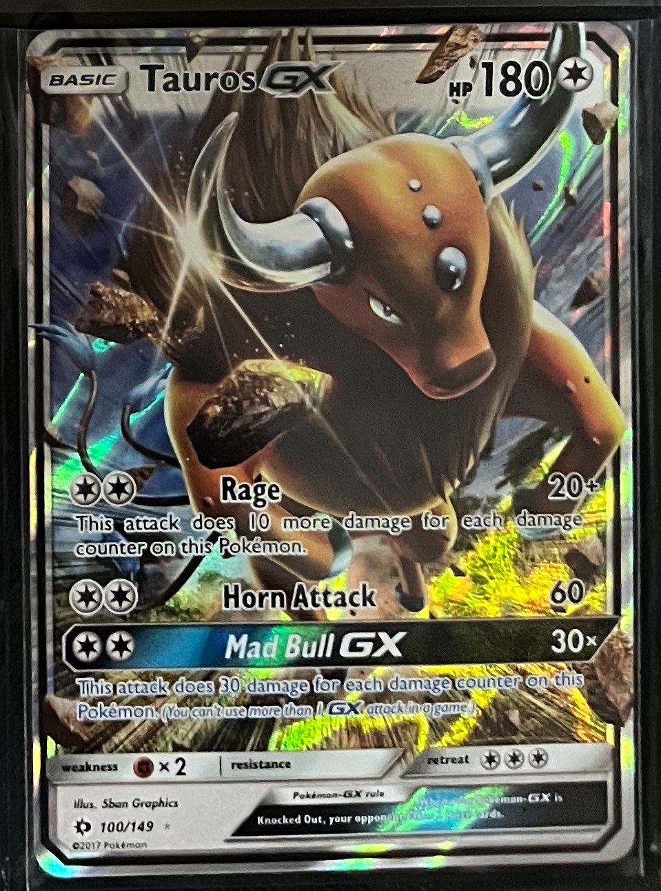 雅痞君 - 【雅痞君】寶可夢 SM Sun & Moon 肯泰羅GX 100/149 英文版 Pokemon PTCG