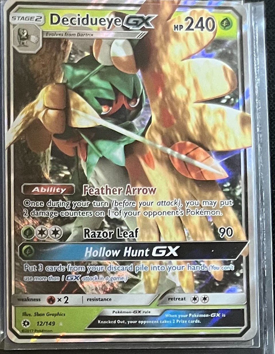 雅痞君 - 【雅痞君】寶可夢 SM Sun & Moon 狙射樹梟GX 12/149 英文版 Pokemon PTCG