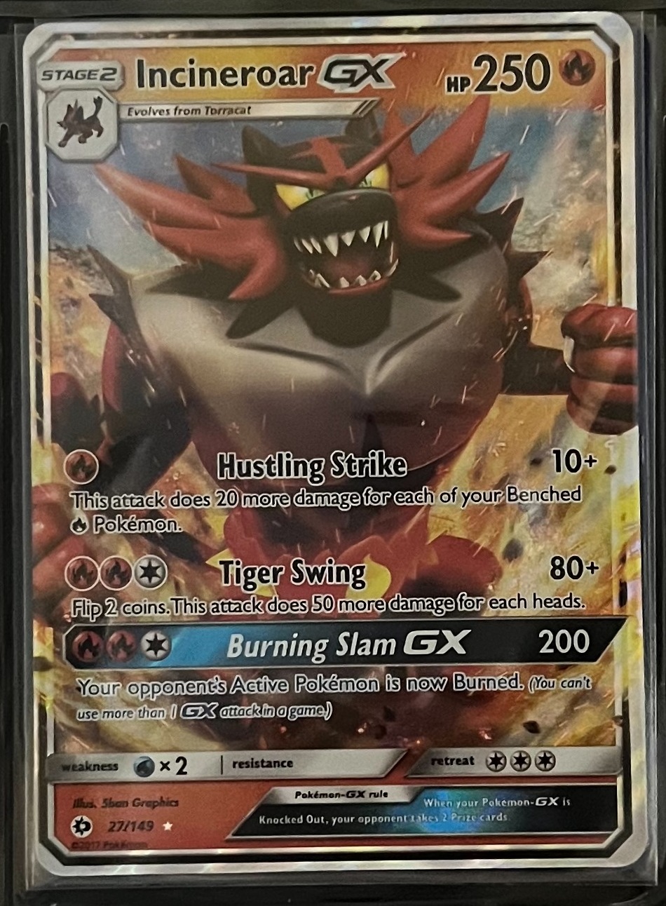 雅痞君 - 【雅痞君】寶可夢 SM Sun & Moon 熾焰咆哮虎GX 27/149 英文版 Pokemon PTCG