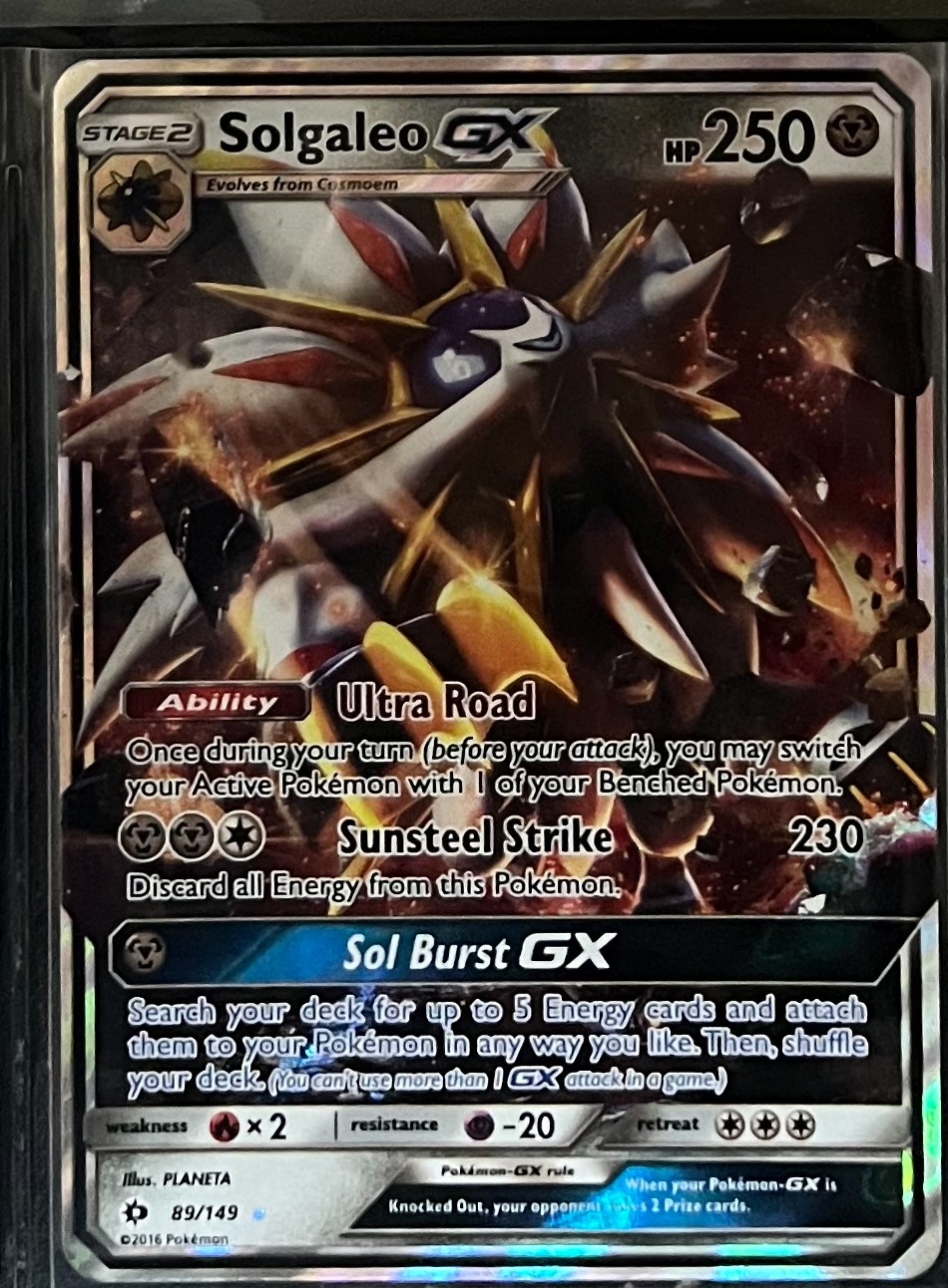 雅痞君 - 【雅痞君】寶可夢 SM Sun & Moon 索爾迦雷歐GX 89/149 英文版 Pokemon PTCG