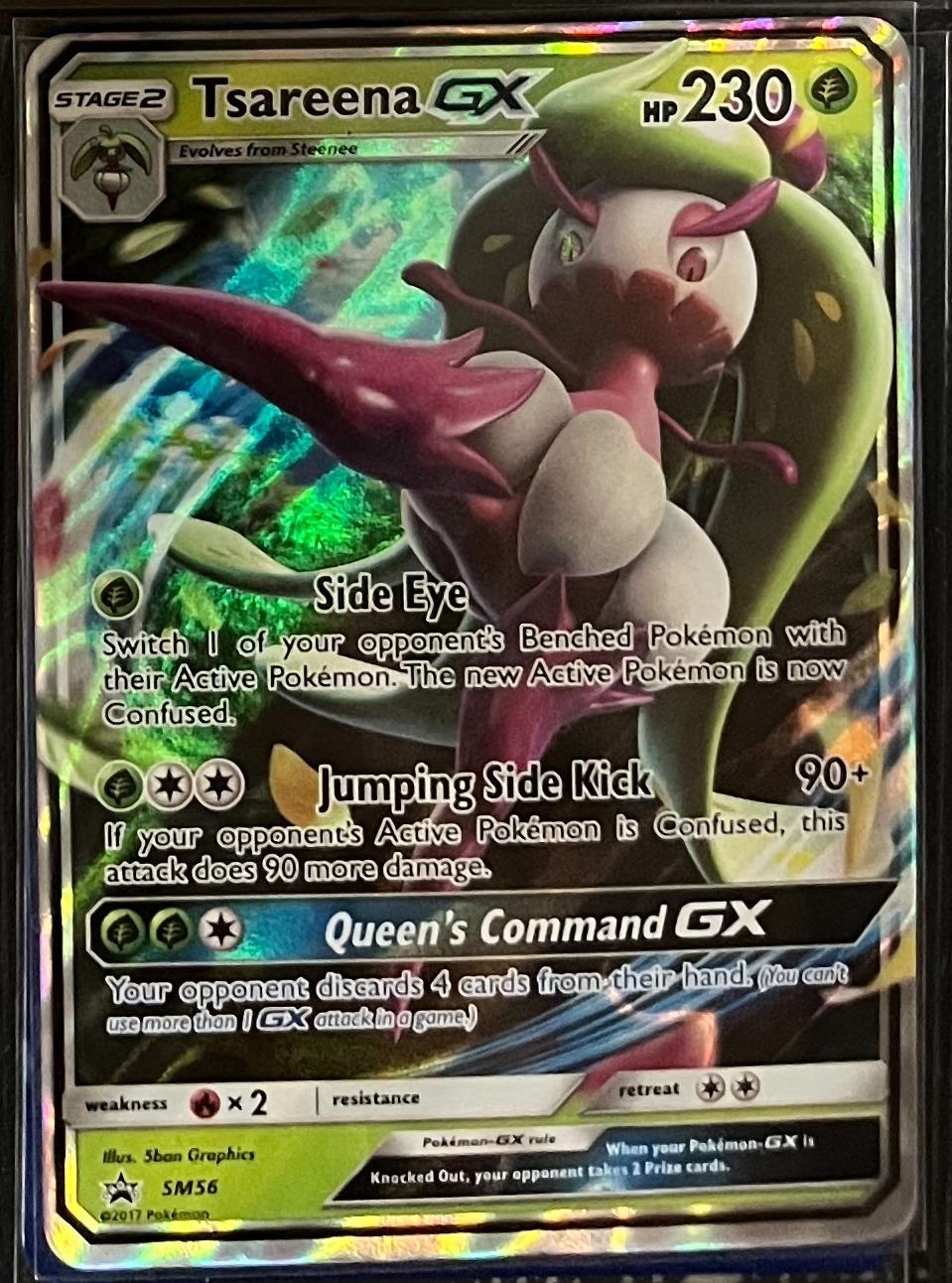 雅痞君 - 【雅痞君】寶可夢 SM SM Black Star Promos 甜冷美后GX SM56/248 英文版 Pokemon PTCG