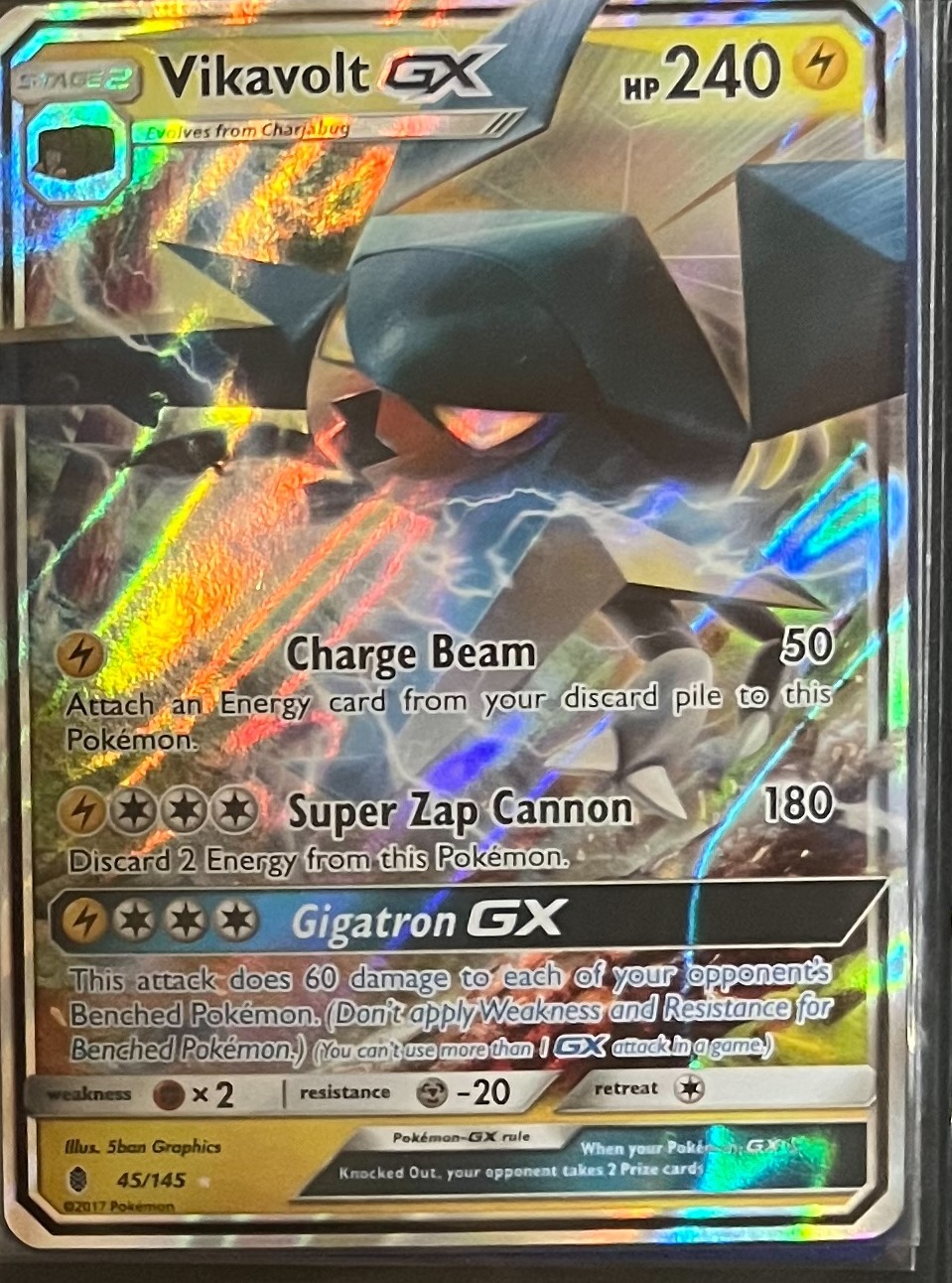 雅痞君 - 【雅痞君】寶可夢 SM Guardians Rising 鍬農炮蟲GX 45/145 英文版 Pokemon PTCG