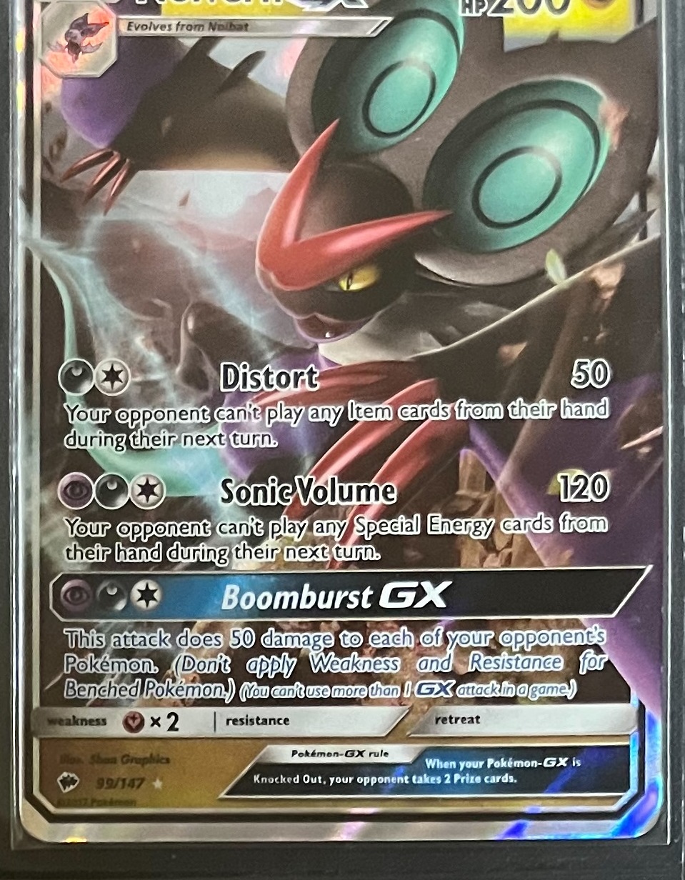 雅痞君 - 【雅痞君】寶可夢 SM Burning Shadows 音波龍GX 99/147 英文版 Pokemon PTCG