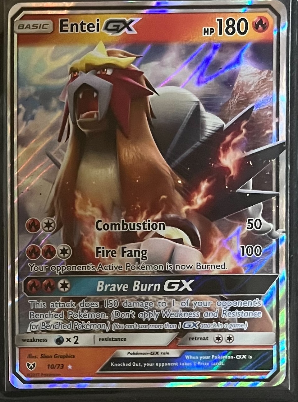 雅痞君 - 【雅痞君】寶可夢 SM Shining Legends 炎帝GX 10/73 英文版 Pokemon PTCG