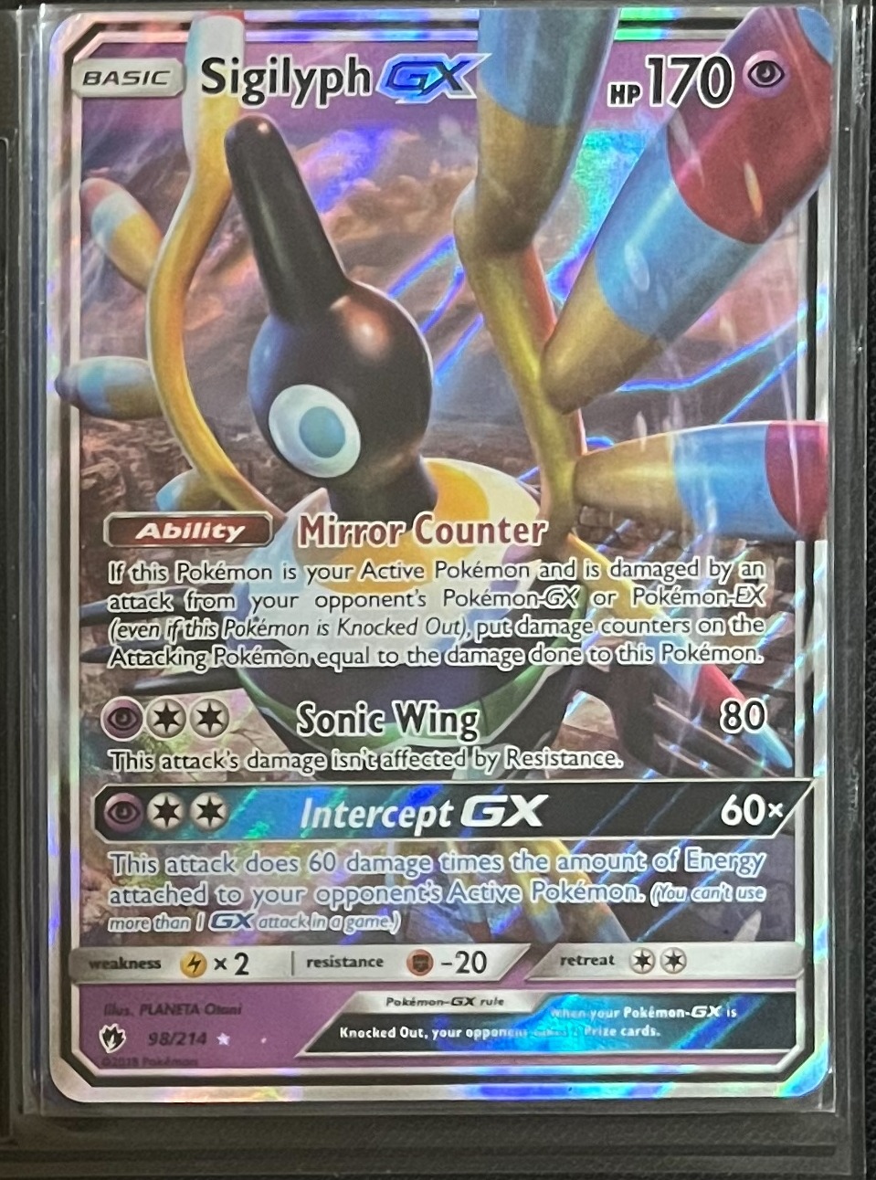 雅痞君 - 【雅痞君】寶可夢 SM Lost Thunder 象徵鳥GX 98/214 英文版 Pokemon PTCG