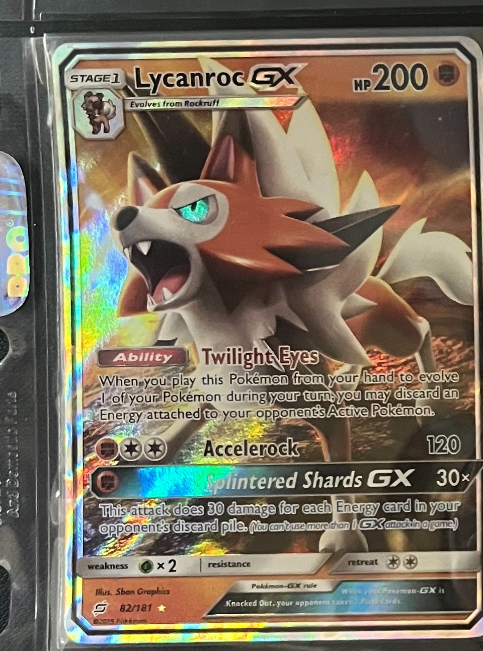 雅痞君 - 【雅痞君】寶可夢 SM Team Up 鬃岩狼人GX 82/181 英文版 Pokemon PTCG