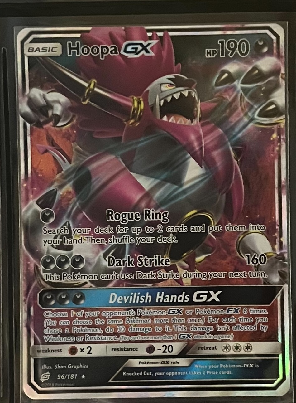 雅痞君 - 【雅痞君】寶可夢 SM Team Up 胡帕GX 96/181 英文版 Pokemon PTCG