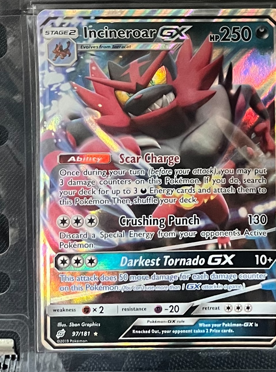 雅痞君 - 【雅痞君】寶可夢 SM Team Up 熾焰咆哮虎GX 97/181 英文版 Pokemon PTCG