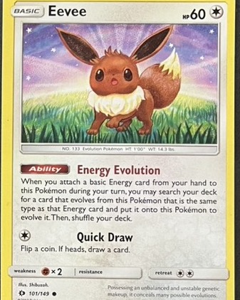 雅痞君 - 【雅痞君】寶可夢 SM Sun & Moon 伊布 101/149 英文版 Pokemon PTCG
