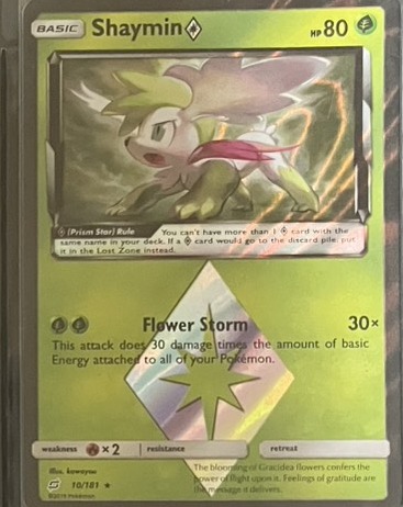 雅痞君 - 【雅痞君】寶可夢 SM Team Up 謝米 10/181 英文版 Pokemon PTCG