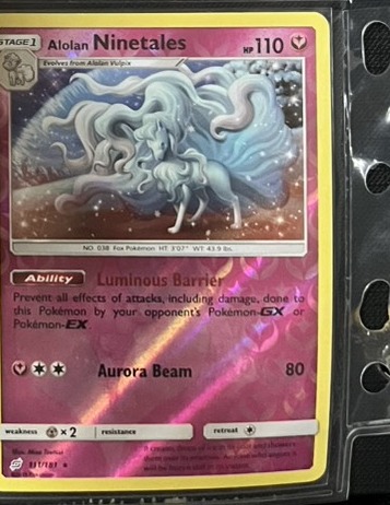 雅痞君 - 【雅痞君】寶可夢 SM Team Up Alolan Ninetales 111/181 英文版 Pokemon PTCG