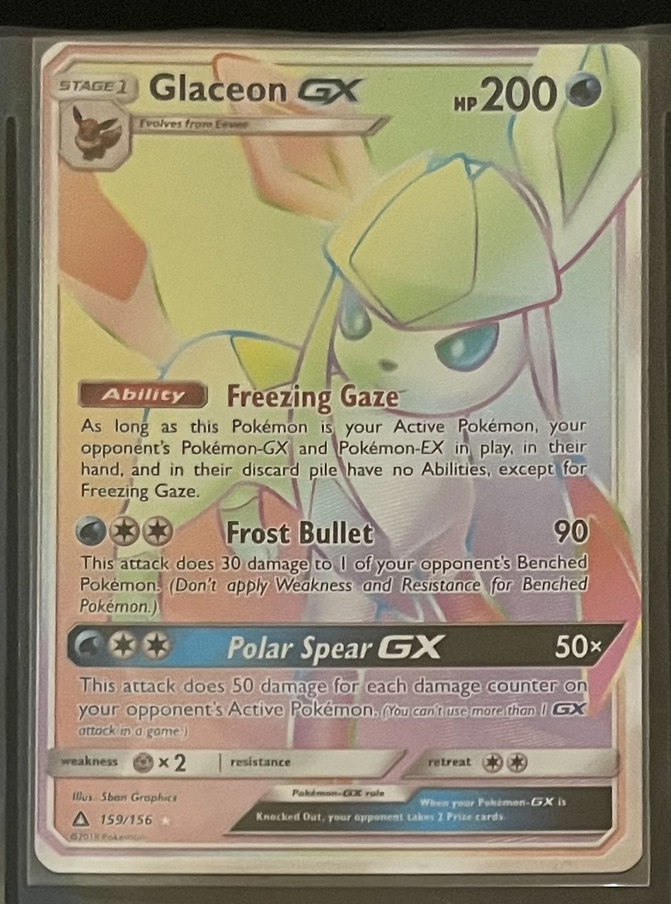 雅痞君 - 【雅痞君】寶可夢 SM Ultra Prism 冰伊布GX 159/156 英文版 Pokemon PTCG