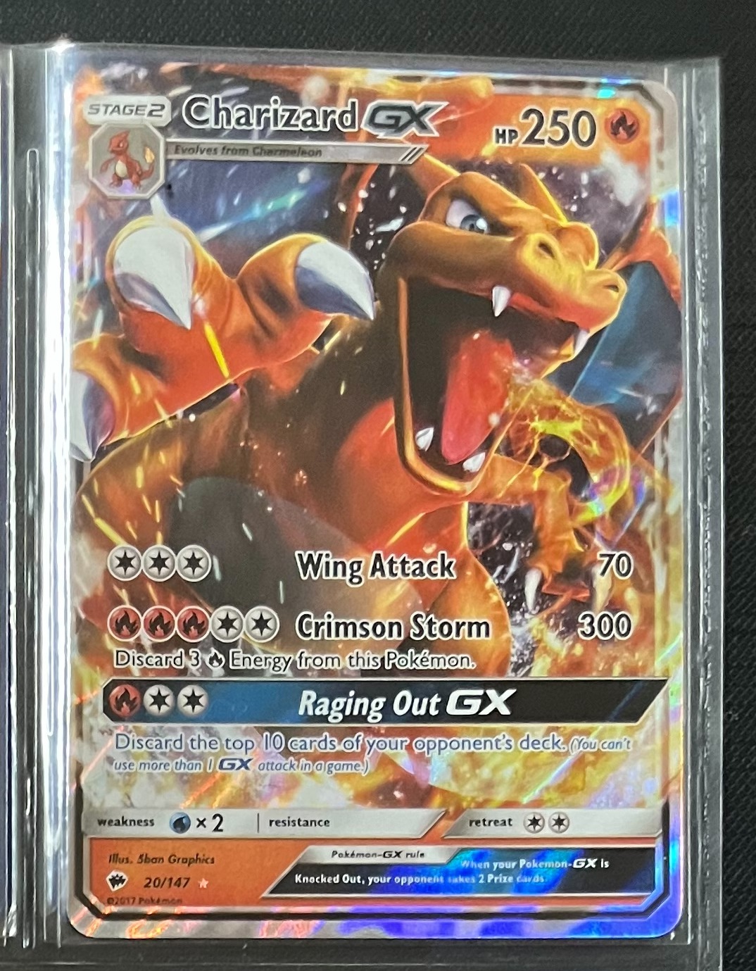 雅痞君 - 【雅痞君】寶可夢 SM Burning Shadows 噴火龍GX 20/147 英文版 Pokemon PTCG