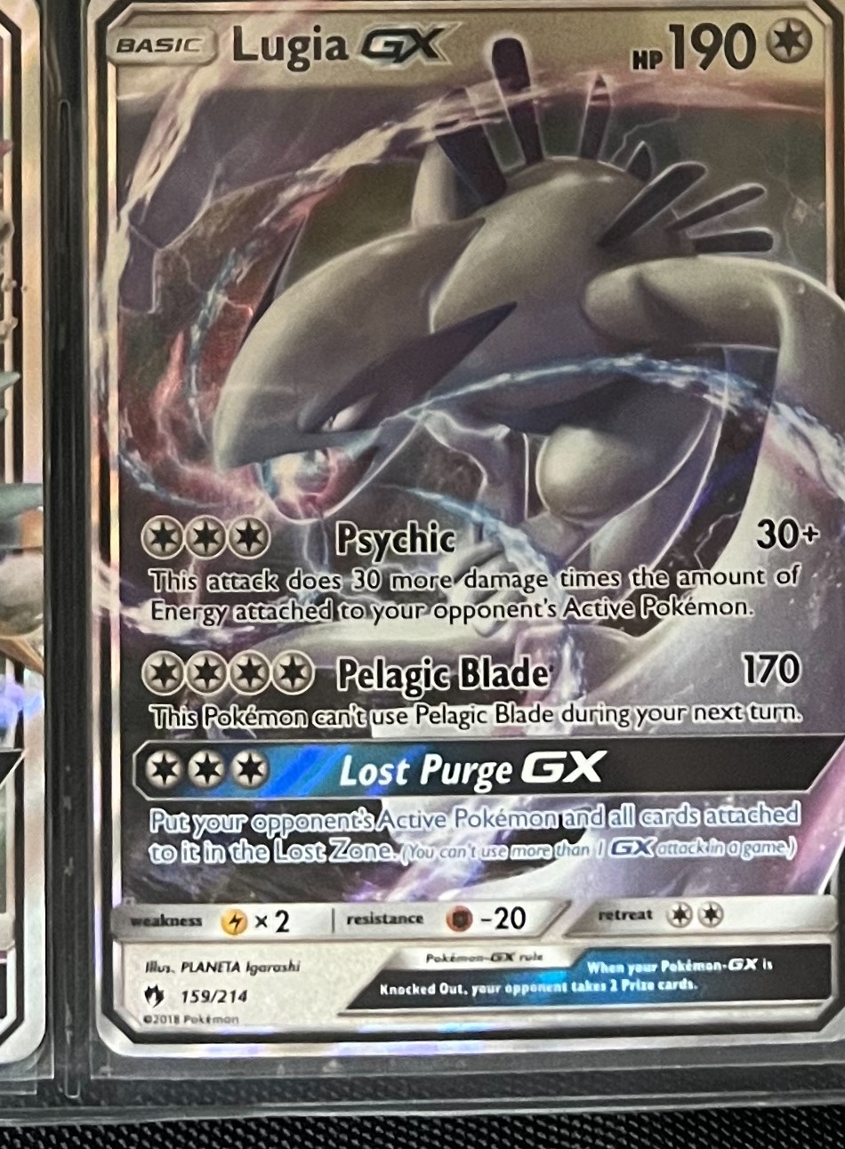 雅痞君 - 【雅痞君】寶可夢 SM Lost Thunder 洛奇亞GX 159/214 英文版 Pokemon PTCG