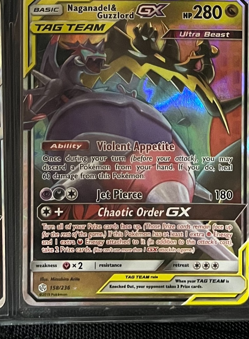 雅痞君 - 【雅痞君】寶可夢 SM Cosmic Eclipse Naganadel & Guzzlord GX 158/236 英文版 Pokemon PTCG