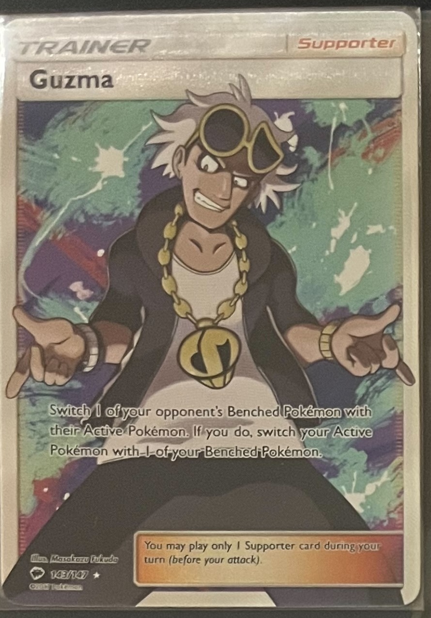 雅痞君 - 【雅痞君】寶可夢 SM Burning Shadows Guzma 143/147 英文版 Pokemon PTCG