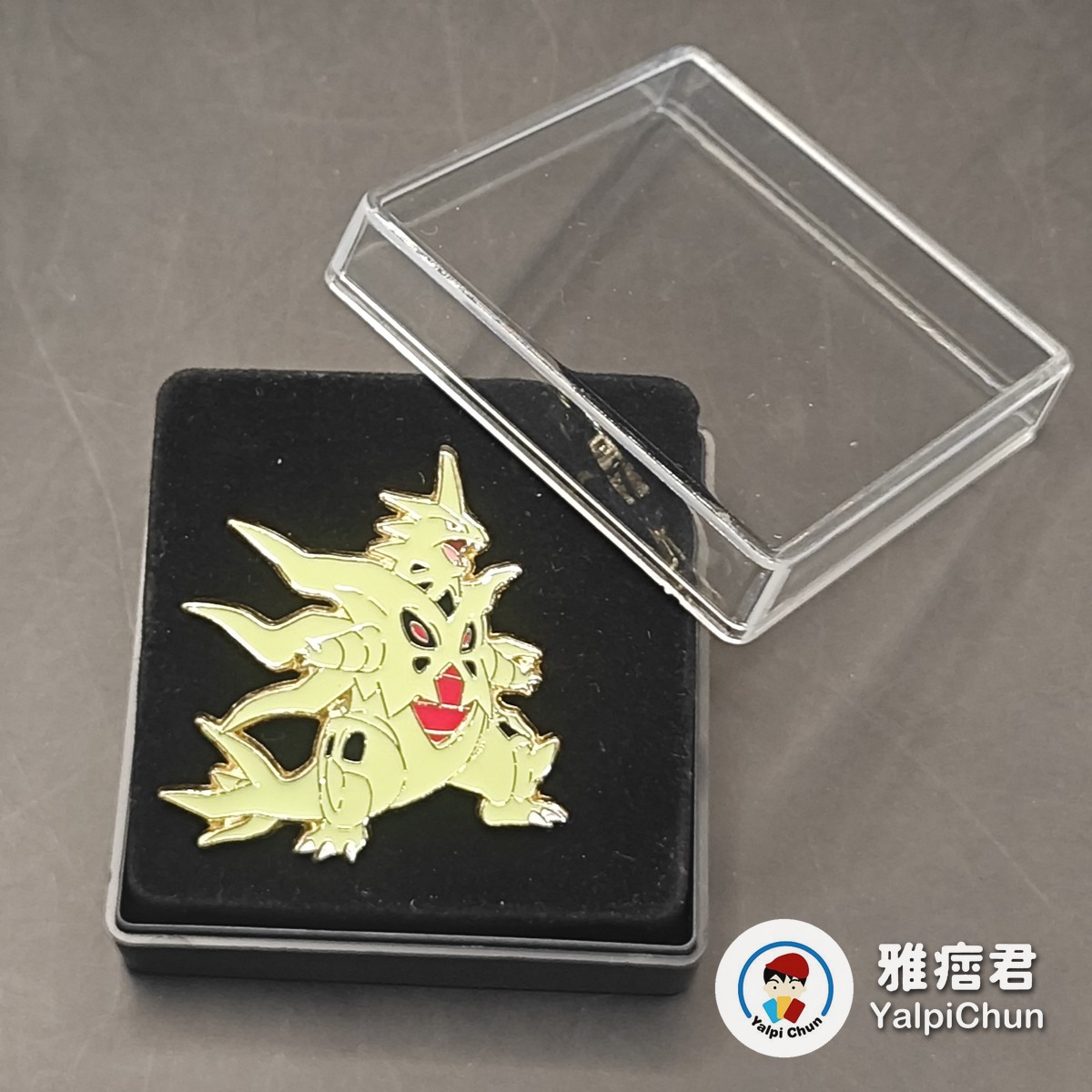雅痞君 - 【雅痞君】寶可夢 金屬徽章 Pin 超級班基拉斯 胸針 別針 Pokemon PTCG 圖 2