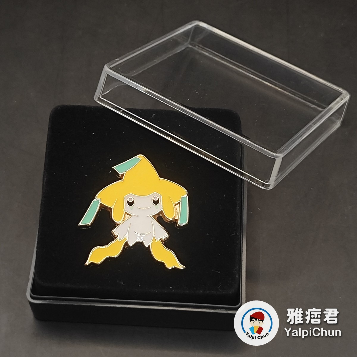 雅痞君 - 【雅痞君】寶可夢 金屬徽章 Pin 基拉祈 胸針 別針 Mythical Collection Pokemon PTCG 圖 2
